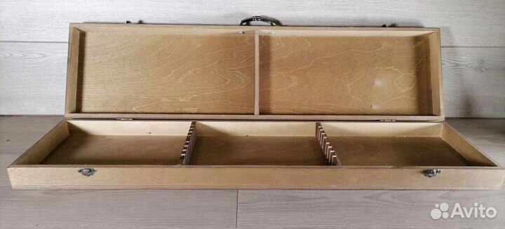 Коробка на 8 шампуров Оливка