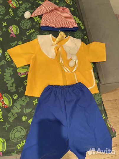 Костюм детский новогодний Буратино Аренда