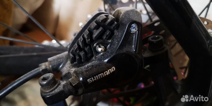 Тормоза shimano Deore m615 гидравлические