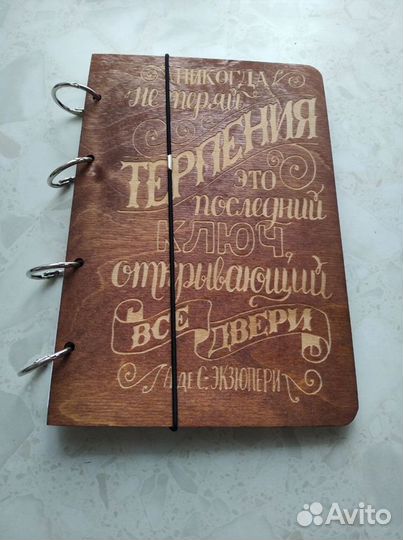Блокнот из дерева