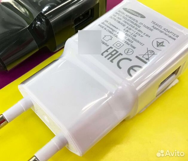 Сетевое зу адаптер fast charge + кабель micro-usb