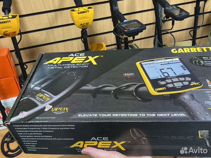 Металлоискатель Garrett Apex Multi + pin AT