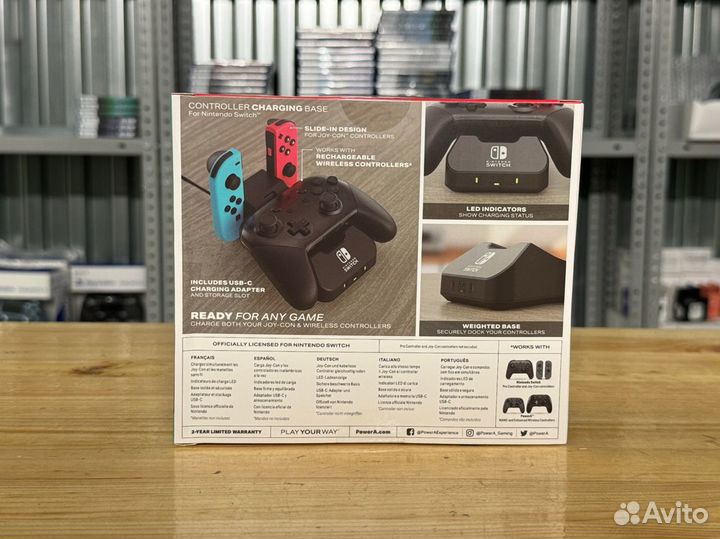 Зарядная станция для Nintendo Switch (Новая)