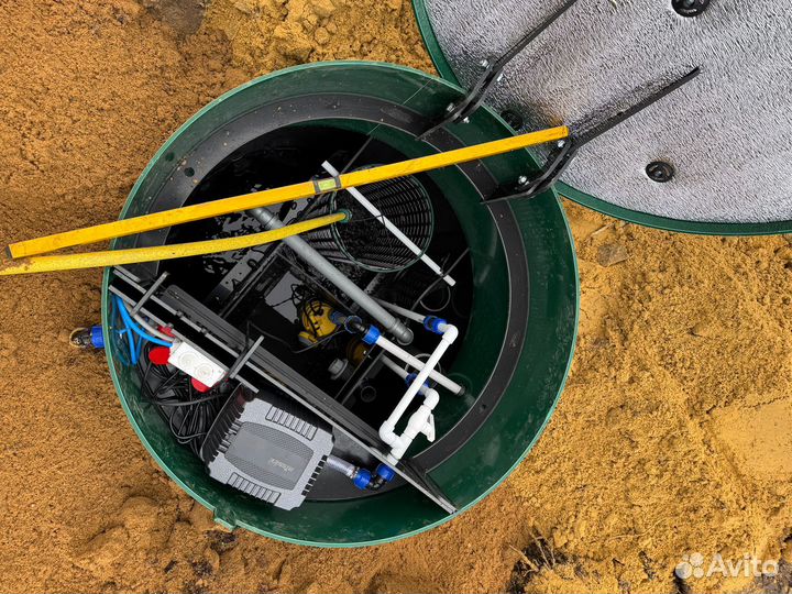 Монтаж септика под ключ. Установка 1 день