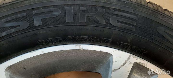 R17 Maxxis MA-SLW Presa Spike 225/65, PCD 5x114.3 DIA 60.1