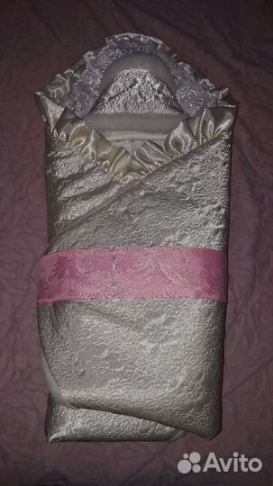 Зимний конверт на выписку