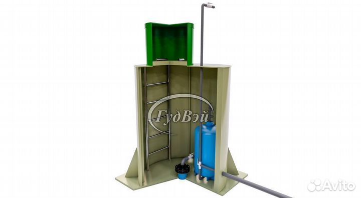 Пластиковый кессон от производителя