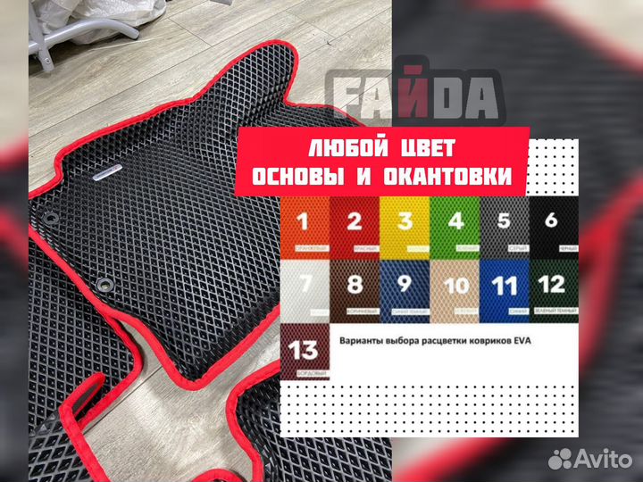 Коврики Ева в Багажник, эва ковры eva hyundai