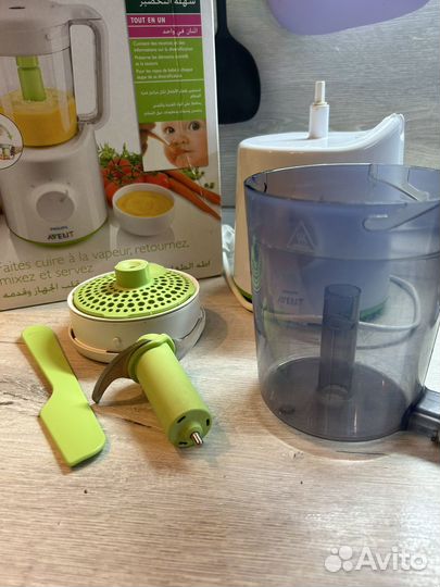 Пароварка блендер philips avent 2 в 1