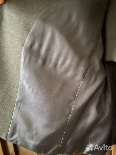 Школьный костюм для мальчика серый