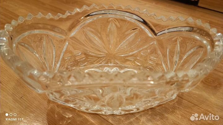 Ваза хрустальная из СССР