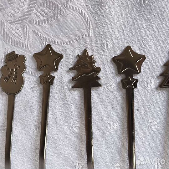 Кофейные новогодние ложечки