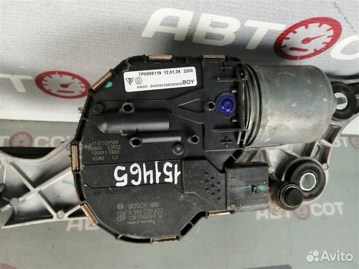 Трапеция стеклоочистителей с моторчиком Porsche C