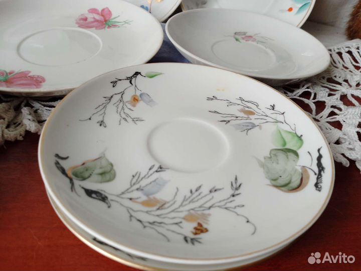 Блюдца Винтаж