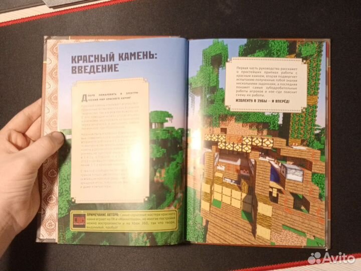 Руководство по механизмам и красному камню в майн