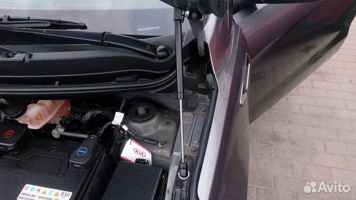 Упоры капота Kia Rio динамические