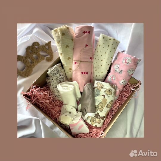 Подарочный бокс для новорожденной девочки