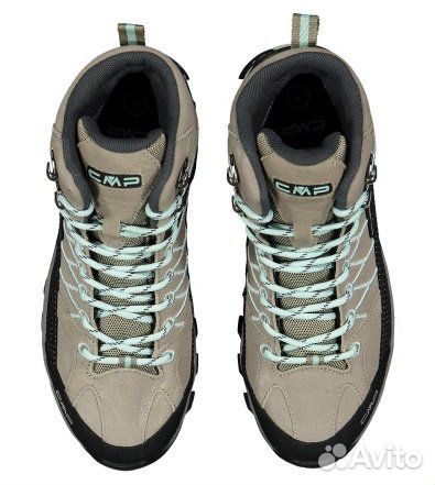 Ботинки CMP Rigel Mid Trekking Wp Light Brown ж