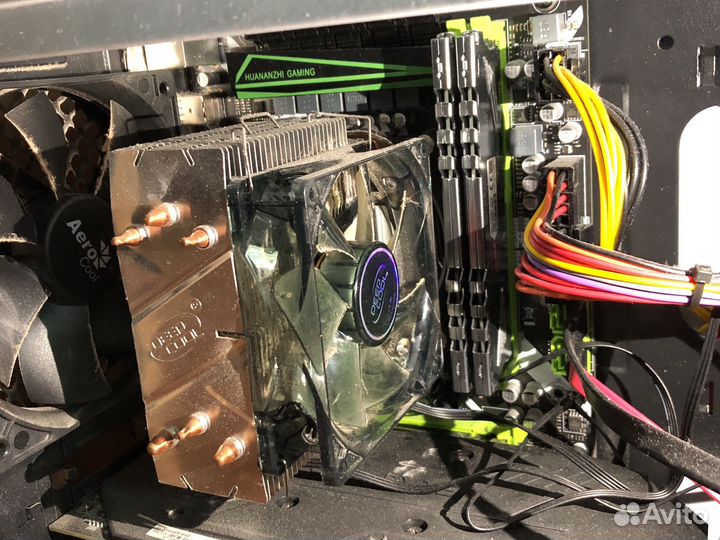 Huananzhi x99 8m-f комплект