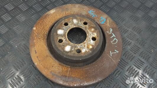 Диск тормозной передний jeep grand cherokee WK2 (3