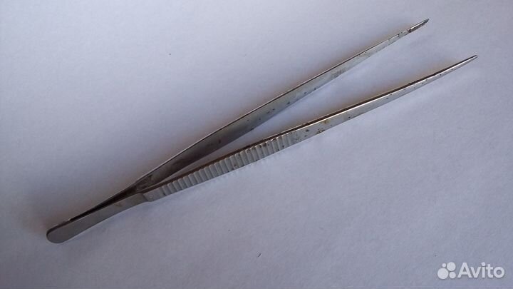 Пинцет медицинский анатомический длиной 24,8 см