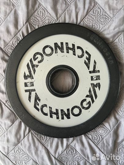 Блины прорезиненые для штанги 5кг 2 штуки