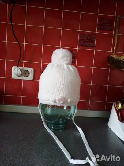 Шапка зима р.50-52
