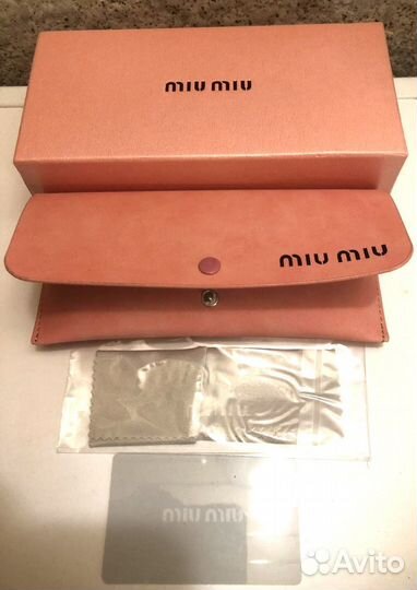 Упаковка чехол Miu Miu для очков