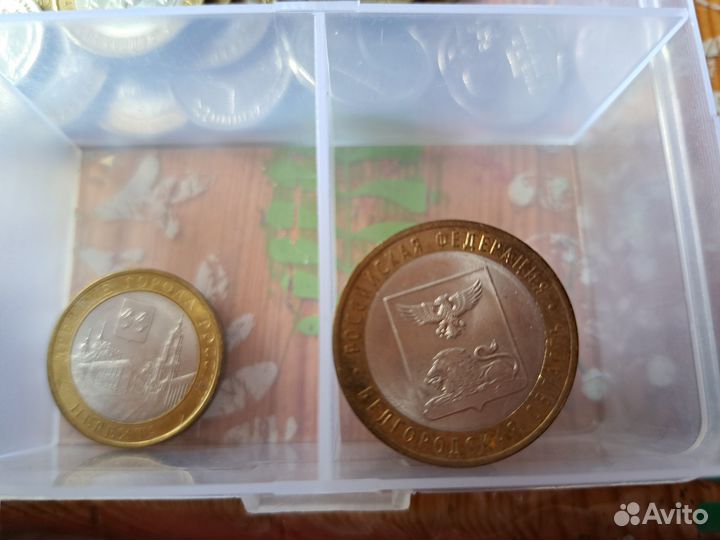 Юбилейные монеты биметаллические
