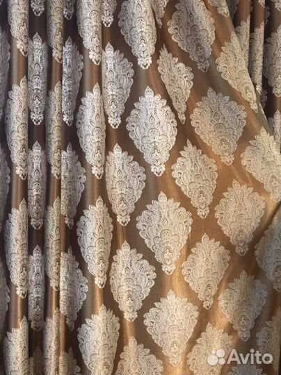 Комплект шторы и тюль бу