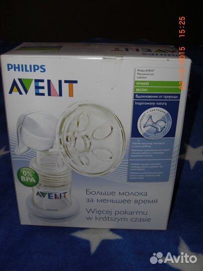 Молокоотсос ручной авент филипс SCF300/20