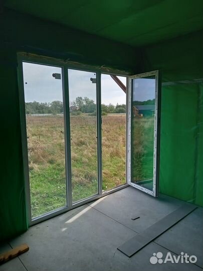 Каркасный дом зимний 72 м