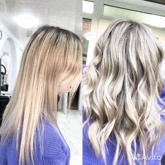 Окрашивание волос все техники, lissage