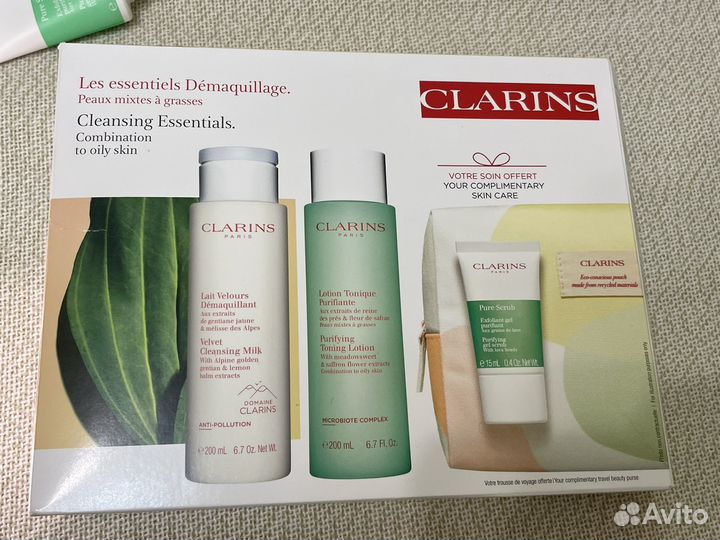 Clarins скраб для лица кларанс