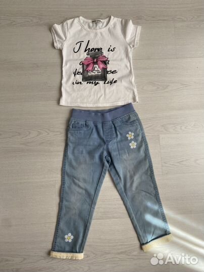 Вещи пакетом на девочку 104