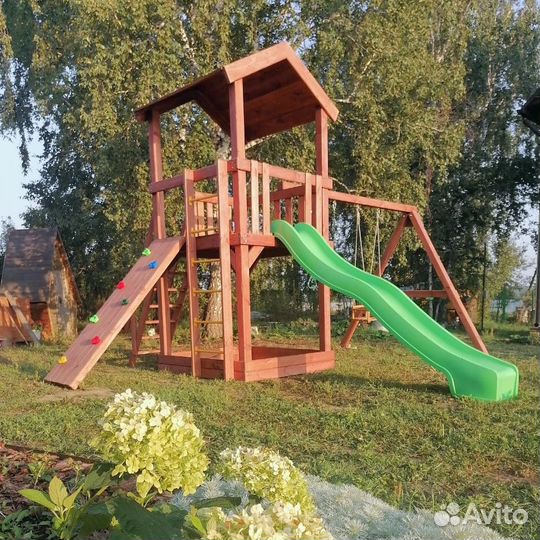 Детская горка для улицы