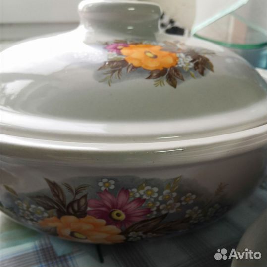СупницаСССР фарфор с нобором блюд