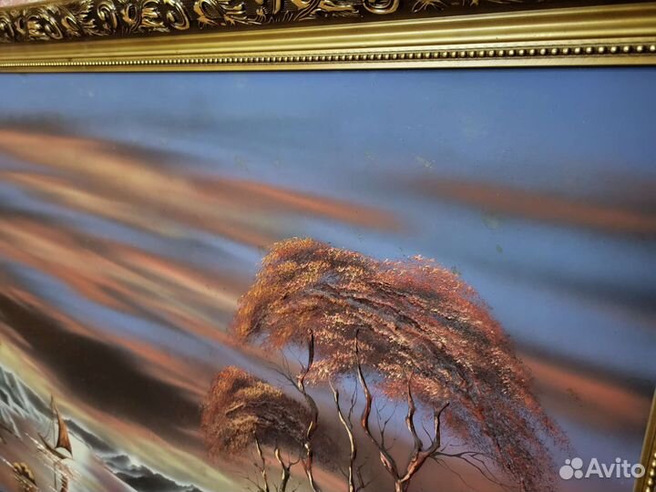 Картина рельефная