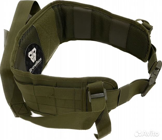 Тактический пояс разгрузочный на лямках