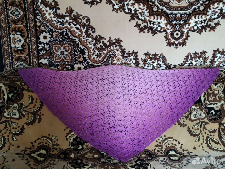 Шаль/бактус из турецкой пряжи