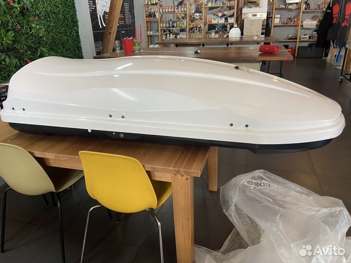 Грузовой бокс AtlantDiamond 430 Белый глянец (184х