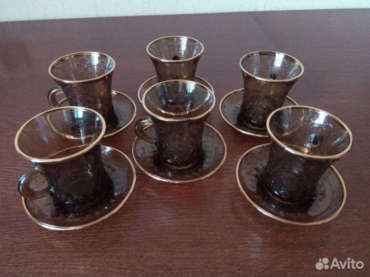 Кофейный сервиз 6 пар