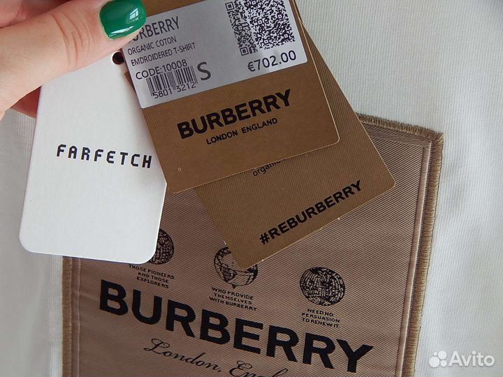 Футболка burberry
