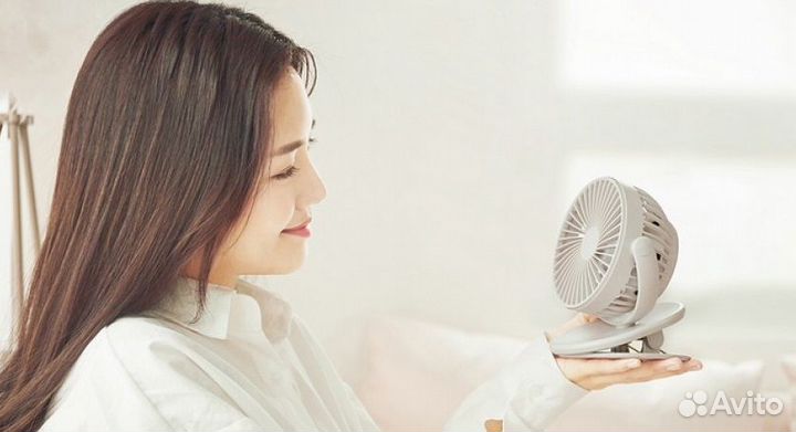 Портативный вентилятор Solove Clip Fun F3 RU (Grey