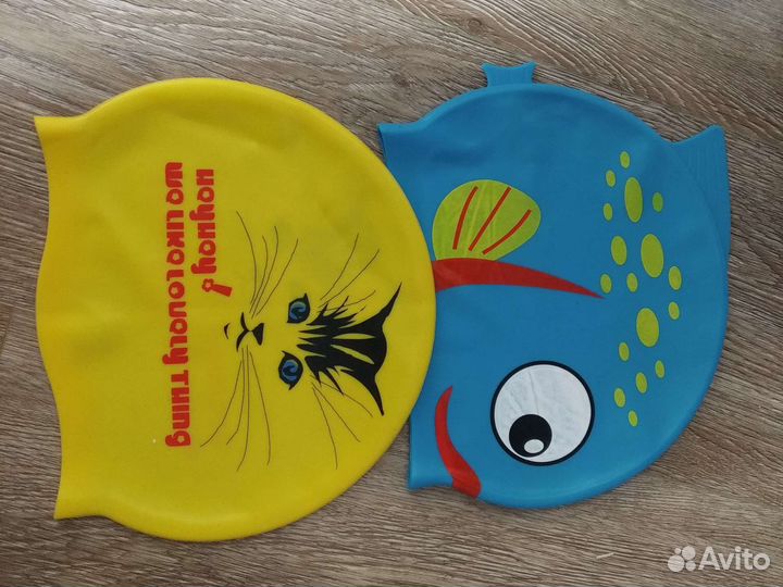 Резиновая шапочка для бассейна детская