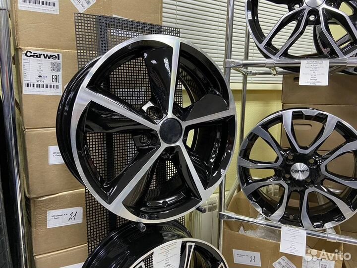 Диск литой Carwel Каган 6.5x16 5x114.3 ET41 DIA67