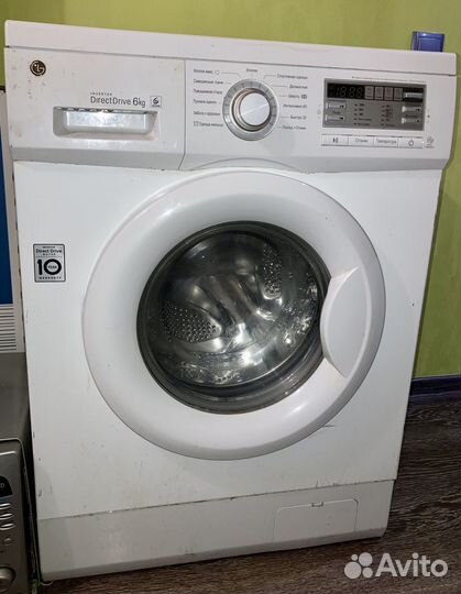 Стиральная машина LG 6Кг прямой привод