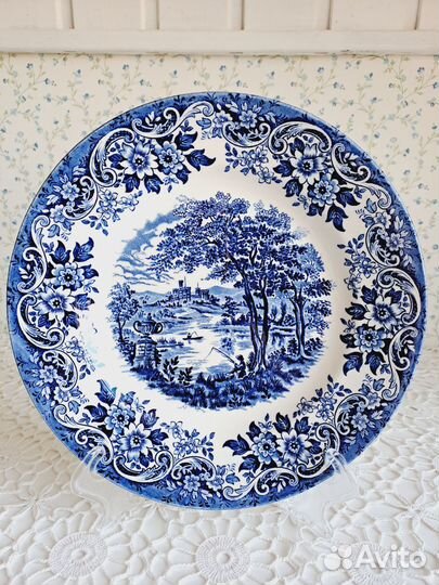 Тарелки старая Англия Ironstone, винтаж