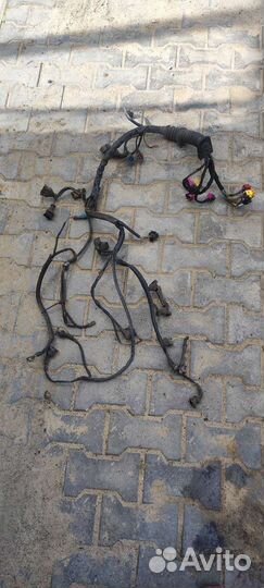 Проводка двигателя 1.8 ADR МКПП, Audi A4 B5
