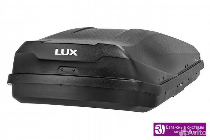 Бокс на крышу Lux Irbis 175 черный матовый